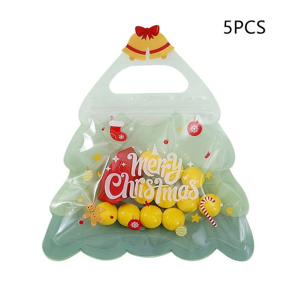 Christmas Gift Bags Santa Elk Snowflake Tote Bag Children's Gift Bags Thickened Non-woven Waterproof Bag Christmas Decoration