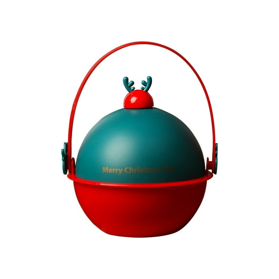 Christmas Gift Box, Christmas Fruit Gift Box, Plastic Christmas Apples Box for Candy Jewelry Small Gifts, Multicolor Thickened Large Capacity Storage Container 12x12x12cm