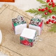 thumbnail image 1 of Christmas Gift Box Decorations, 3pcs Glitter Snowflake Present Box Ornaments Tabletop Christmas Tree Decor Holiday Party Home Display 2025, 1 of 6