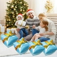 thumbnail image 1 of Christmas Gift Box Foil Balloons,18 Inch Blue Christmas Mylar Gift Box Shape Balloons Christmas Decorations Indoor Merry Xmas Balloons Ornament Christmas Party Decor, 1 of 5