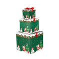 thumbnail image 1 of Christmas Gift Box Set, Stacking Gift Box for Christmas Tree, Holiday Display Ornament, Window Scene Decoration, Festive Gift Wrapping Box, 1 of 2