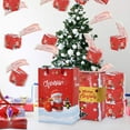 thumbnail image 1 of Christmas Gift Boxes Surprise Box, 6 Pop Out, Merry Surprise Box Upgraded Gift Box, Money & Cash Folding Bouncing Gift Boxes with Lids for Presents, New year Christmas Game Party, Red, Santa Claus, 1 of 5