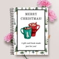 thumbnail image 1 of Christmas Gift Card Book, Spiral-Bound Merry Christmas Gift Card Booklet with DIY Pages, Holiday Greeting Gift Card Holder for Family, Friends & Colleagues, 5×7in, 1 of 6