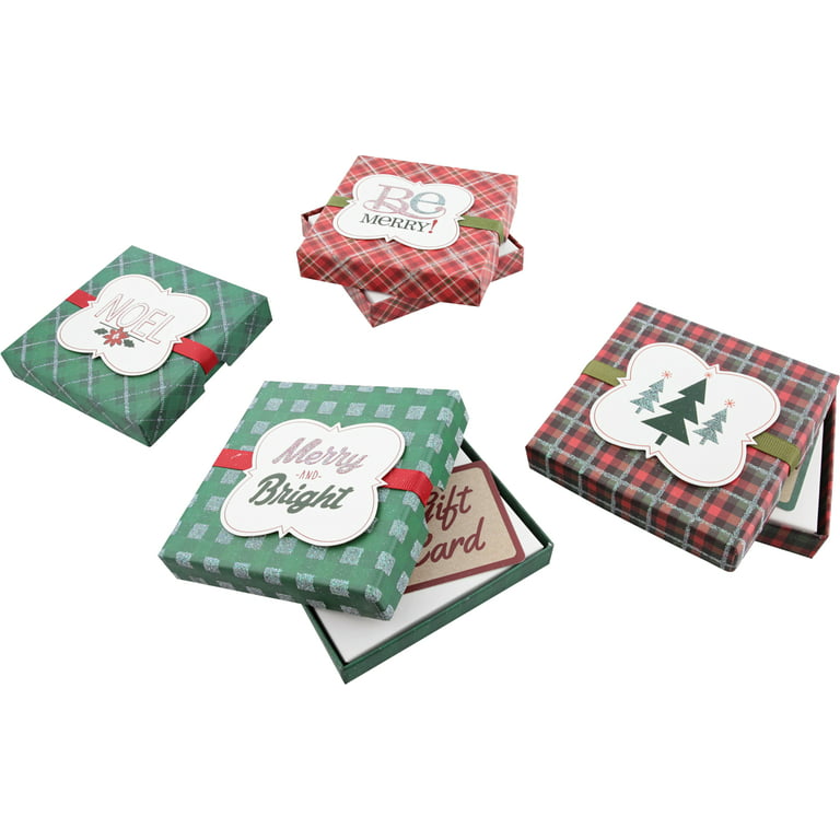 3.7 Assorted Gift Card Holder Boxes With Bows 3-Pack - Gift Card Holders -  Hallmark