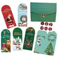 thumbnail image 1 of Christmas Gift Card or Money Holders with Envelopes 6 Count in Merry Xmas Design with Slot for Holiday Greeting Cards Cash Check Dollars Flower Arrangement Cards Red, 1 of 4