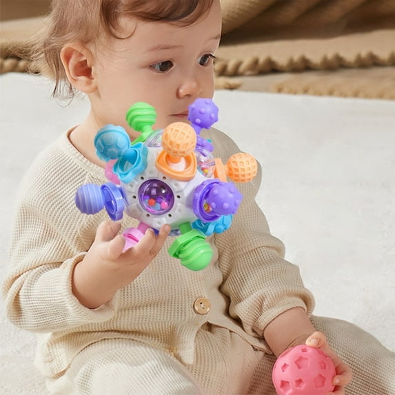 Christmas Gift Feledorashia Baby Montessori Sensory Toys for 6-12 Months, Food Grade Teething Toys for Babies 0-6 Years, Newborn Infant Learning Developmental Toys Gifts for Boys Girls