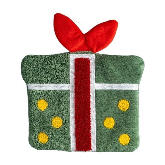 Christmas Gift Hand Towel - Funny Christmas Bathroom Decor -Merry Christmas Design - Soft Plush Xmas Towels Multi-Purpose Hand & Dish Towels for Kitchen & Bath