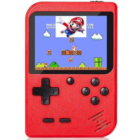 Christmas Gift Handheld Game Console, Retro Video Game Player, Classical FC Games, Mini 3-Inch Color Screen, Support Connecting TV for Kids Boy Girl Adult