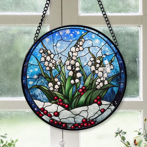 Christmas Gift Ideas - Italy Stained Glass Hanging Ornament - Coastal Christmas Tree Decor, Holiday Gift for Family & Friends, Keepsake 2025