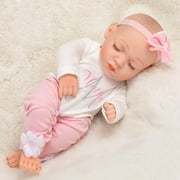Christmas Gift Lifelike Baby Dolls Toys for Toddlers 1-3,11.8 Inch Simulation Soft Reborn Baby Dolls Sleeping Real Baby Dolls Newborn Toy for Girls &amp; Boys, Thoughtful Companion Gifts for Kids deal from Walmart