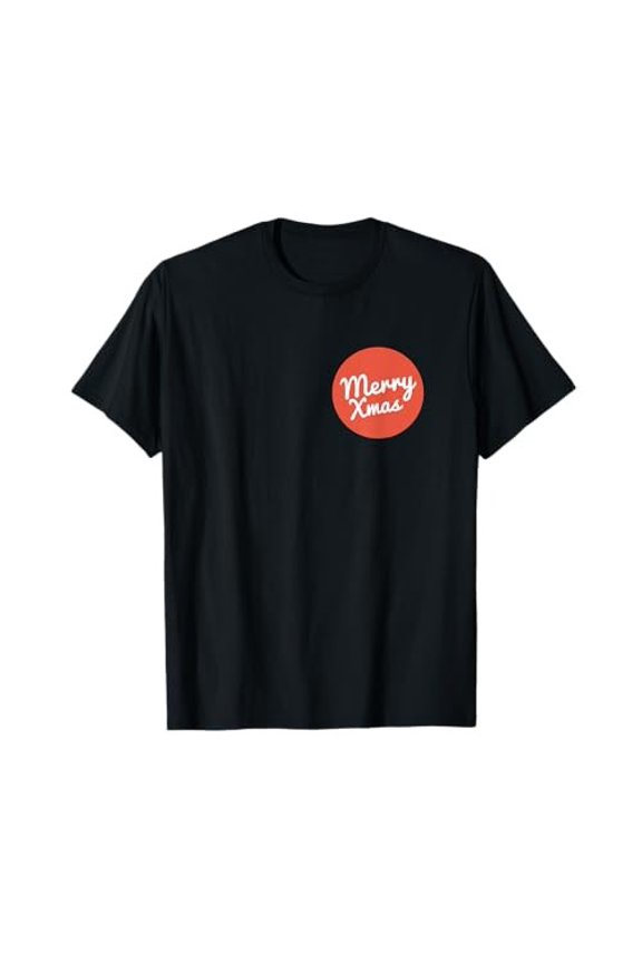 Christmas Gift Pocket T-Shirt Design Merry Christmas Holidays T-Shirtfrom JP