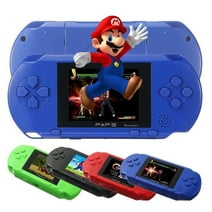 Christmas Gift Portable Game Players PXP3 2.7" LCD Screen Slim Handheld Video Game Console 100+ games - ( Dark Blue )