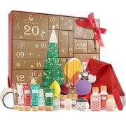Christmas Holiday Gift Sets for Women - 24 Pcs Advent Calendar 2025, Bath and Body Care Spa Gift Baskets