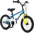 thumbnail image 1 of Christmas Gift Slide and Pedal 18in Kids Bike EZ Balance Pedal Switchable Bicycle, 18 Inch, Blue, 1 of 6