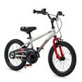 thumbnail image 1 of Christmas Gift Slide and Pedal Kids Bike EZ Balance Pedal Switchable Bicycle, 18 Inch,White, 1 of 1
