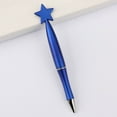 thumbnail image 1 of Christmas Gift Stationery Supplies Smooth Office Star Shaped Pen Creative Ballpoint Pen Gel Ink Rollerball Pens NAVY, 1 of 8