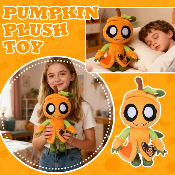 Christmas Gift Thanksgiving Gift – Christmas Decoration World Game Plush 12inch Gourdy with Detachable Heart Plush for Gift(Color)