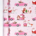 thumbnail image 1 of Christmas Gift Wrapping Paper Santa Claus Snowman Xmas Tree Pattern Bouquet Packaging Paper New Year Party Decoration Paper, 1 of 9