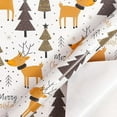 thumbnail image 1 of Christmas Gift Wrapping Paper Santa Claus Snowman Xmas Tree Pattern Bouquet Packaging Paper New Year Party Decoration Paper, 1 of 9