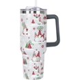 thumbnail image 1 of Christmas Gifts 40 oz Tumbler with Handle and Straw Lid,Cute Gifts for Women Santa Claus Sleigh Xmas Tree Vacuum Insulated Leak Proof Tumbler,Winter Holiday Accessories Stainless Steel Coffee Cup Mug, 1 of 6