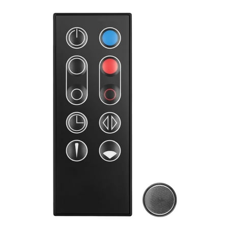Christmas Gifts 966538-01 Replacement Remote Control Only fit for Dyson AM09 Hot+Cool Fan Heater Replacement Remote Control, Fan Remote with Battery with Magnetism