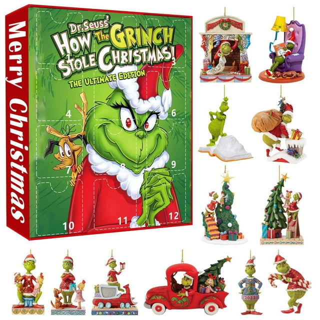 Christmas Gifts Advent Calendar 2024 Christmas Advent Calendar Grinch