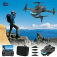 thumbnail image 1 of Christmas Gifts for Boys 8-12, Wifi FPV Drone with 4K HD Camera Altitude Hold Mode Foldable Rc Drone Quadcopter Fly, Route Fly, Altitude Hold, Headless Mode, Black, One Size, 1 of 9