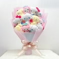 thumbnail image 1 of Christmas Gifts Cartoon Sanrio Plush Bouquet My Melody Kuromi Cinnamoroll Kt Cat Plush Doll Toy  Valentine Graduation Gifts, 1 of 10