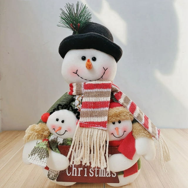 Christmas Gifts Christmas Dolls Christmas Family Old Man Snowman ...