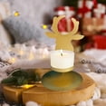 thumbnail image 1 of Christmas Gifts Christmas Table Garland Ornaments Artificial Berries Snowy Garland Candle Ring Holders Christmas Candle Holders Small Iron Candle Holders for Christmas Table Centerpiece Decor, 1 of 6