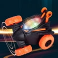 thumbnail image 1 of Christmas Gifts Clearance! Cbcbtwo Remote Control Car,2.4GHz Electric Race Stunt Car,Double Sided 360° Rolling Rotating Rotation, LED Headlights RC 4WD High Speed Off Road For 3 4 5 6 7 8-12 Year, 1 of 6