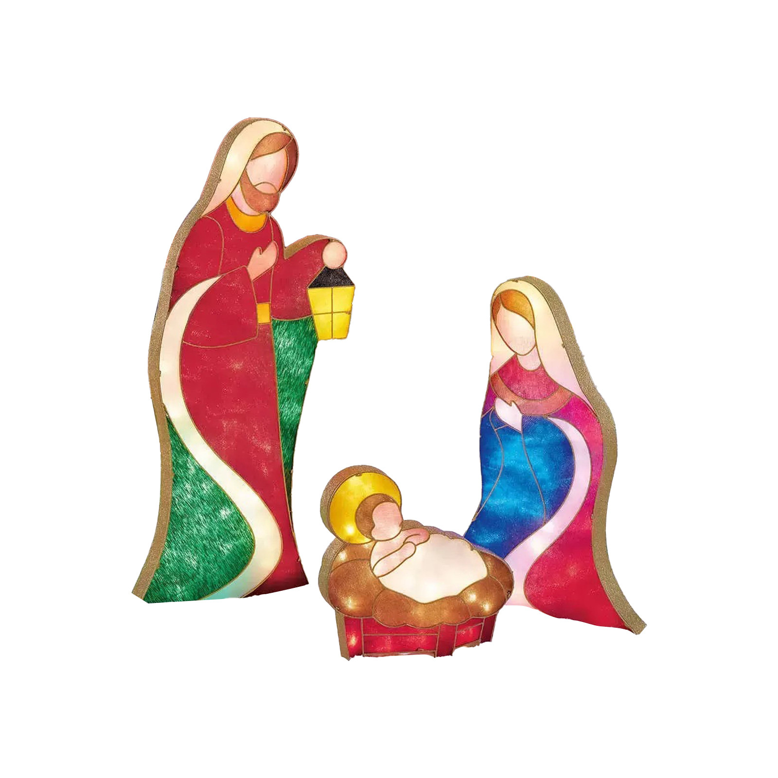 Christmas Gifts Clearance! Holy Night Outdoor Christmas Nativity Set