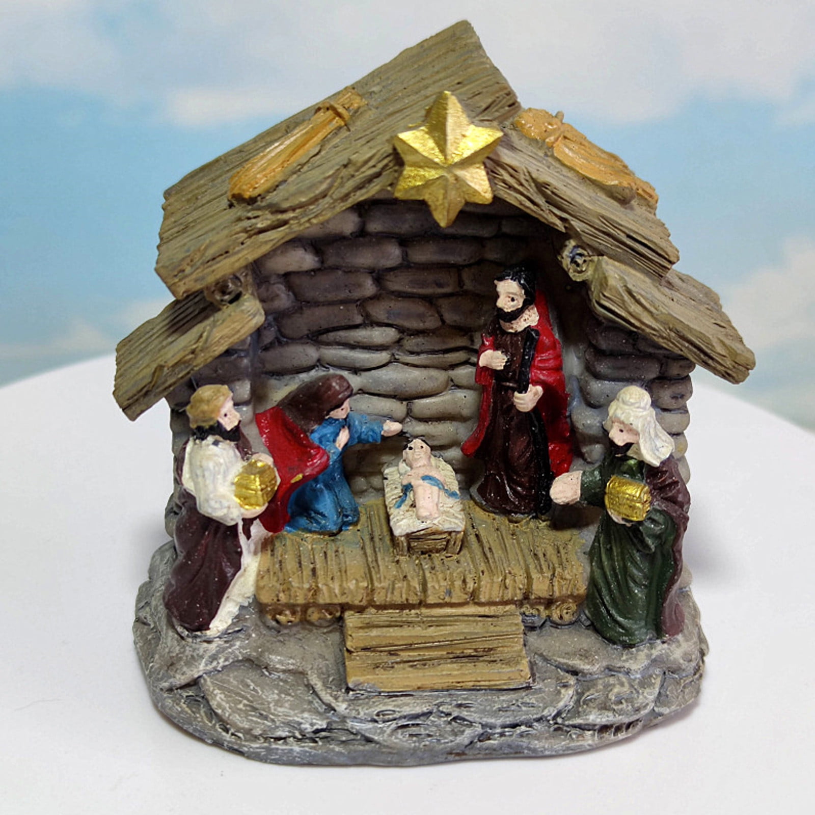 Christmas Gifts Clearance! Outdoor Nativity Scene Christ Birth Of