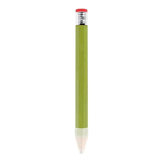 Christmas Gifts Clearance! SHENGXINY Colored Pencils Clearance Giant Pencils for Prop/Gifts/Decor - 14 Inch Wooden Big Novelty Pencil WithFor Schoolnd Green