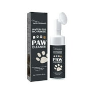 Christmas Gifts Clearance! SHENGXINY Detergent Clearance Pet Paw Cleanser Deep Cleansing Dog, Foot Pad Care 100ml Black