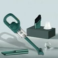 thumbnail image 1 of Christmas Gifts Clearance! SHENGXINY Vacuum Cleaner Clearance Car Portable Handheld Small Vacuum Cleaner Wireless Home Car Dual-use Rechargeable High-power Powerful Vacuum Cleaner Green, 1 of 9
