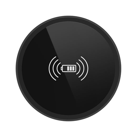 Christmas Gifts SHENGXINY Wireless r Wireless r,15W Max Wireless Charging Pad,Embedded 15W Desktop Wireless r,Phone Black