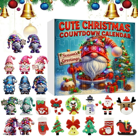 Christmas Gifts Clearance Vggrvlo Christmas Gifts Arrival Calendar 2025 Newest Holiday Countdown for Bo-ys & Gi-rls, Ages 3+ 24 Buildable Surprises Collectible Gift for Christmas