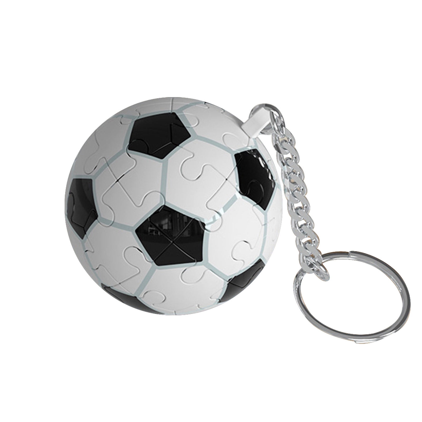 Christmas Gifts Decorations Christmas Puzzle Ball Keychain Gift Small
