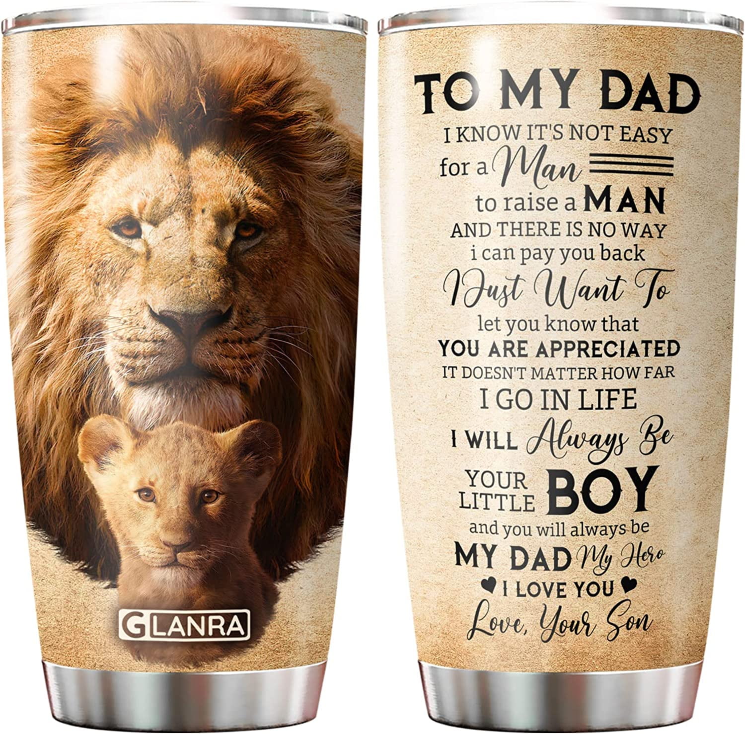 Christmas Gifts For Dad, Army Tumbler For Men, Best Dad Ever Gifts, Like  Father Like Son Coffee Mug, Birthday Gifts For Dad From Son 