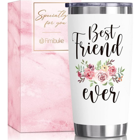 Christmas Gifts for Friend - 20 oz Tumbler Birthday Gift for Friends, Sister from Besties, Coworker Classmate, Insulated Cup Unique Gift for Thanksgiving Xmas for Women/Girl