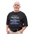 thumbnail image 1 of Christmas Gifts for Grandpa - Granddad Shirt - Grandfather Birthday Gifts My Favorite People Call Me Grandpa Men's T-Shirt - Father's Day Tee for Him Merry Xmas Shirts, 1 of 4