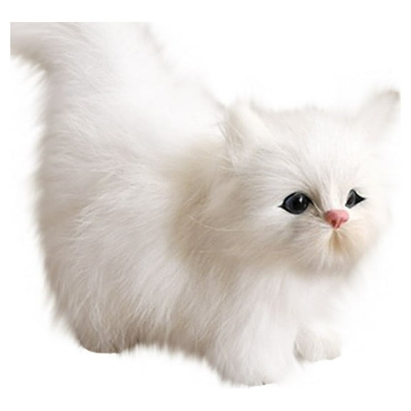 4.72"x2.36"x4.72" Cat Stuffed Animal Toys Dolls, Cute Handmade Plush Toy Cat Birthday Gifts for Boys and Girls
