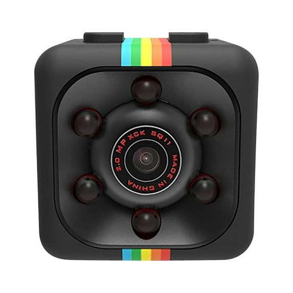 Christmas Gifts Liweisiy 1080P Hd Indoor Camera Home Security Camera Outdoor Recording Portable Camera D4313 Black