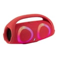thumbnail image 1 of Christmas Gifts Liweisiy Box2 Music Second Generation Big Handheld Light Wireless Bluetooth Speaker Outdoor Colorful Portable Subwoofer D1659 Red Free Size, 1 of 1