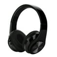 thumbnail image 1 of Christmas Gifts Liweisiy Outdoor Bluetooth Headphones Wireless -Aural Earmuff Headset Stereo Headset D340 Black One Size, 1 of 1