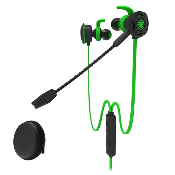 Christmas Gifts Liweisiy Plextone Pc Gaming Headset With Microphone In Ear Noise Cancelling D5803 Green One Size