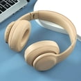 thumbnail image 1 of Christmas Gifts Liweisiy Sn81 Foldable Wireless Bluetooth Led Ear Headphones Built In Microphone Support Audio Cable And D5784 Khaki, 1 of 9
