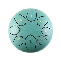 Christmas Gifts Liweisiy Steel Tongue Drum Kit Steel Tongue Drum Color Hollow Drum Percussion D3164 Multicolor M