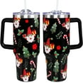 thumbnail image 1 of Christmas Gifts for Mom, 40 OZ Christmas Tumbler with Handle and Straws, Merry Christmas Insulated Tumbler Cup, Xmas Gifts for Men, Women, Family, Grandma, Aunt, Nurse, Teacher, Coworker, 1 of 6